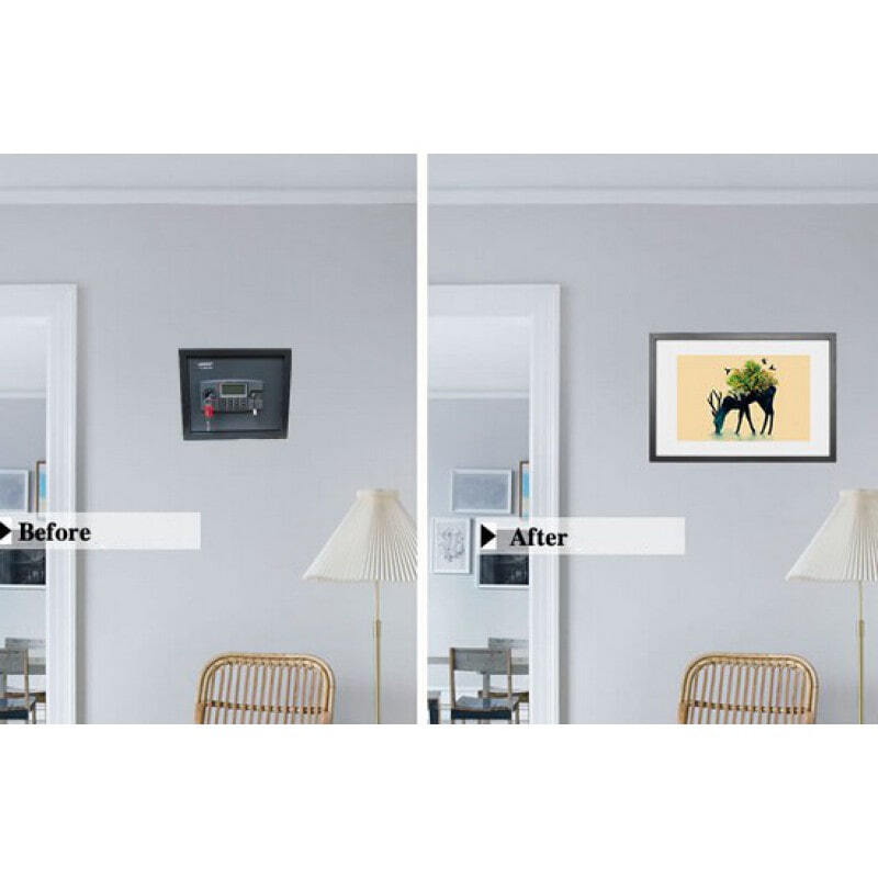 Hidden Spy Gadgets Home security decoration picture frame for hiding and covering safe