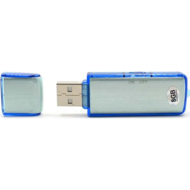 Détecteurs de Signal Enregistreur vocal caché sur clé USB. Enregistreur audio numérique 8 Gb