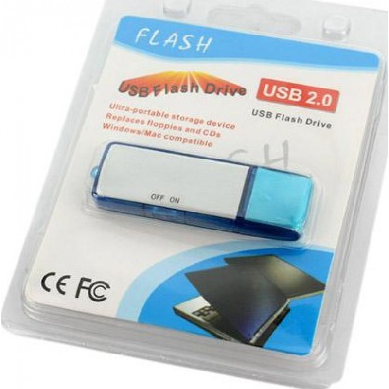 Signal Detectors USB Flash drive hidden voice recorder. Digital audio recorder 8 Gb