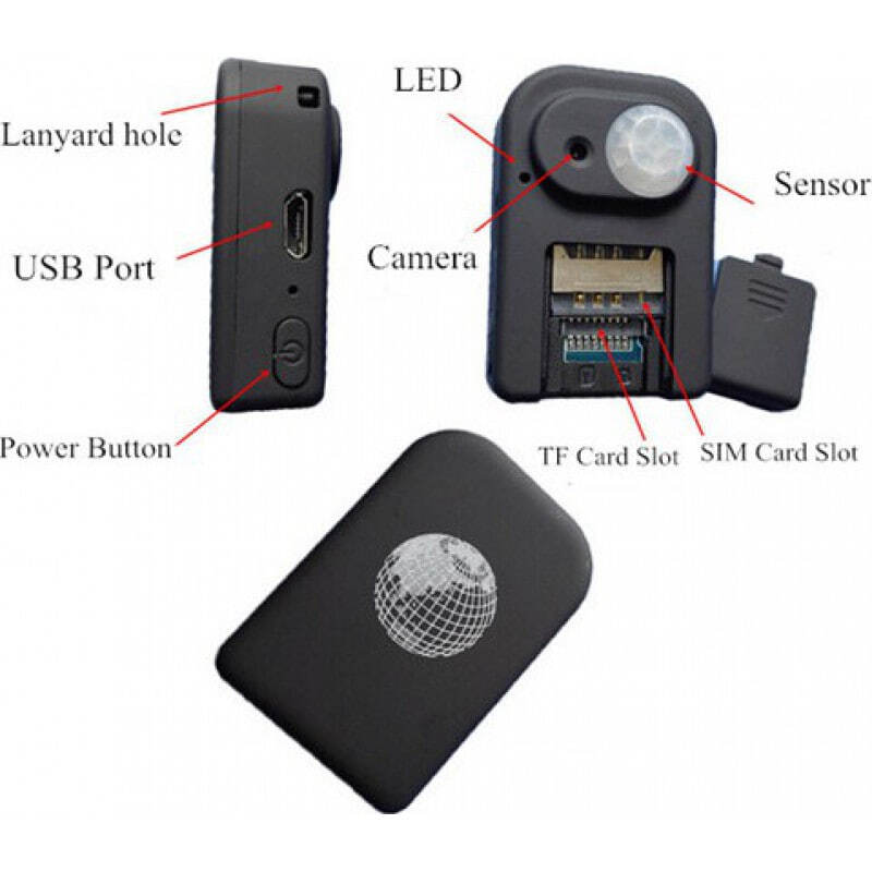 Other Hidden Cameras GPS locator with spy camera. Alarm function