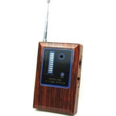 Super sensitive 10 LED wooden signal detector. Hidden detector for Spy camera/Mobile Phone/Earphone/Walkie Talkies