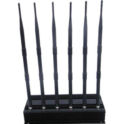 6 antennes bloqueur de signal Cell phone