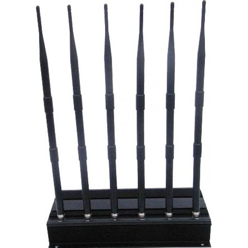 114,95 € Free Shipping | Cell Phone Jammers 6 Antennas signal blocker Cell phone GSM