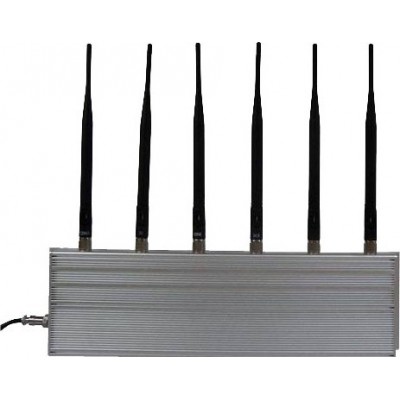 6 antennes. Bloqueur de signal haute puissance Cell phone