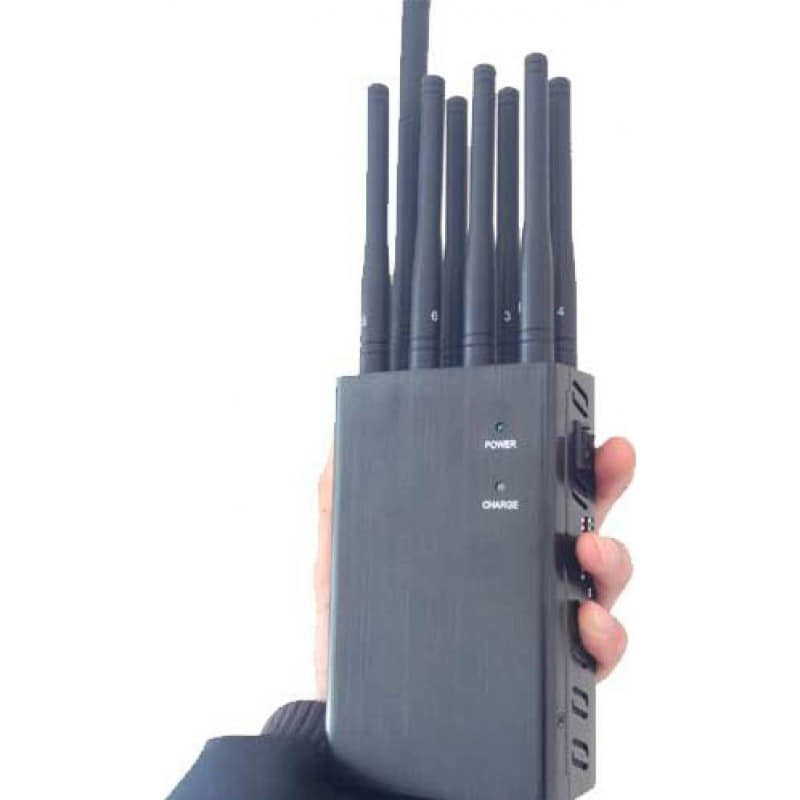 132,95 € Envoi gratuit | Bloqueurs de Téléphones Mobiles 8 antennes. Bloqueur de signal portable GPS GPS L1 Handheld