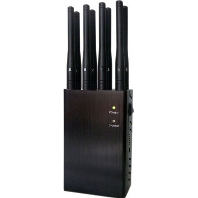 8 antennes. Bloqueur de signal portable Cell phone