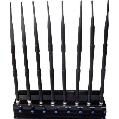 8 Bands. Adjustable powerful signal blocker Cell phone