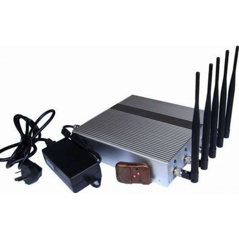 87,95 € Free Shipping | Cell Phone Jammers High power signal blocker with remote control Cell phone 3G