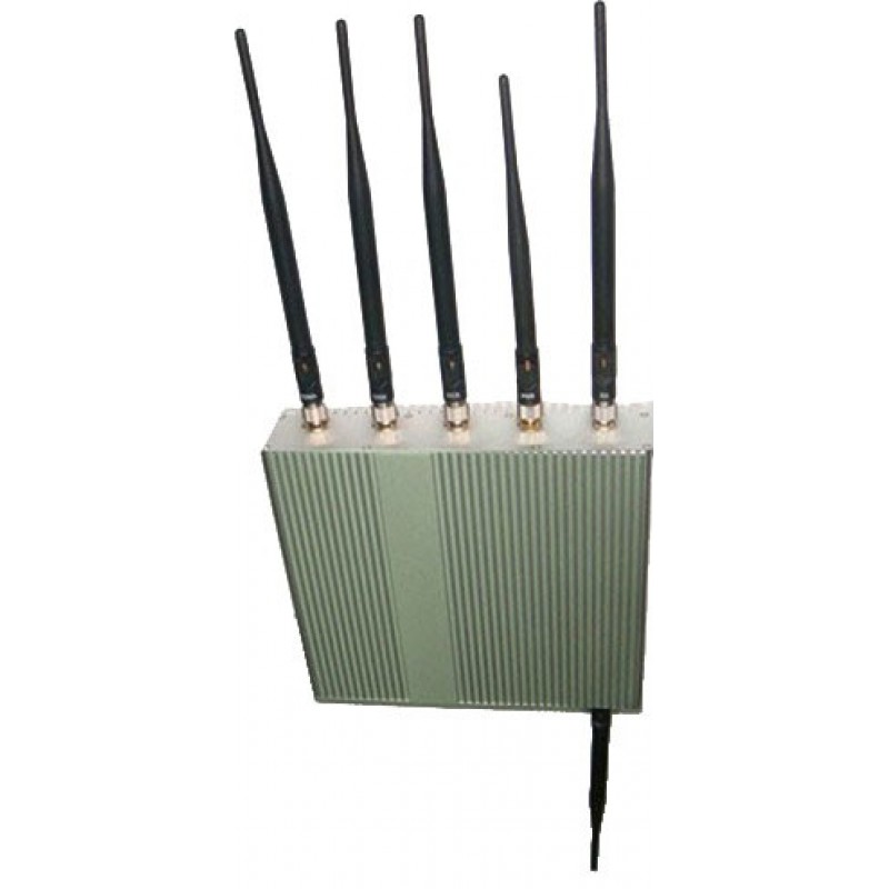 127,95 € Free Shipping | Cell Phone Jammers 6 Antennas. 15W High power signal blocker GPS