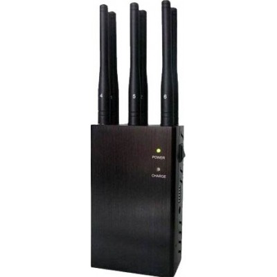 97,95 € Free Shipping | Cell Phone Jammers 6 Antennas. Handheld wireless signal blocker GPS 3G Handheld