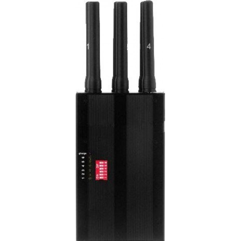 107,95 € Free Shipping | Cell Phone Jammers Selectable handheld signal blocker Cell phone GSM Handheld