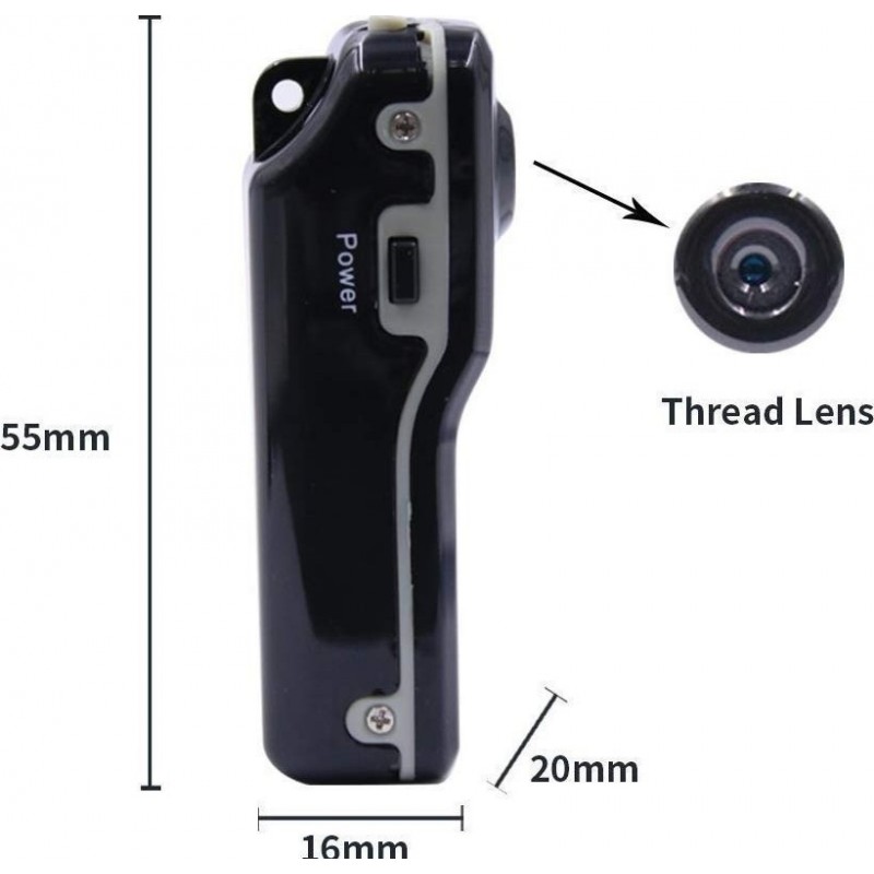 37,95 € Envoi gratuit | Autres Caméras Espion Super Mini Webcam. Enregistreur Audio Vidéo. Caméra DV DVR. Soutenir les sports. Vélo. Moto