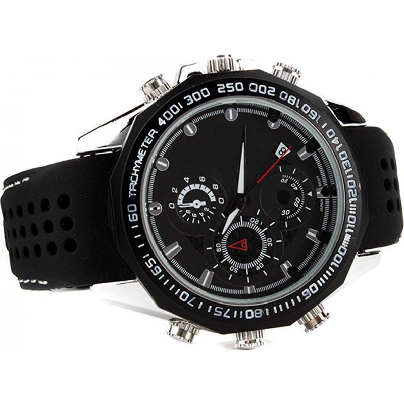 Spy Watch Camera with 720p HD Video Recording Capability 