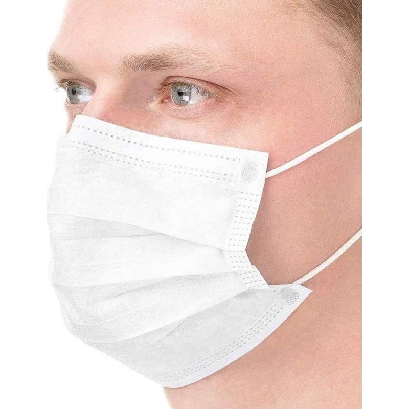 159,95 € Envoi gratuit | Boîte de 1000 unités Masques Protection Respiratoire Masque hygiénique facial jetable. Protection respiratoire. Respirant avec filtre 3 couches