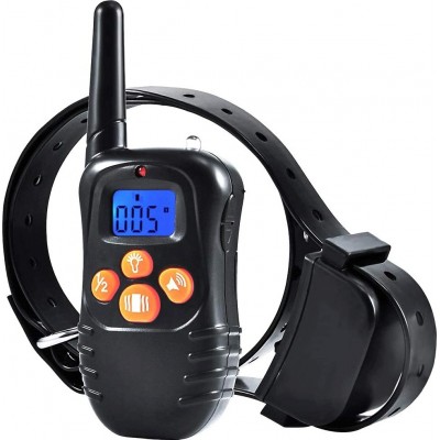47,99 € Free Shipping | Anti-bark collar Dog training collar with remote control. 300 meter range. Rechargeable. Waterproof