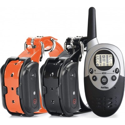 2 units box 1000 meter range. Waterproof.Dog training collar. Buzzer, vibration and electric shock