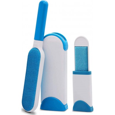 14,99 € Envoi gratuit | Baignoires et toilettes Retirez les poils d'animaux. Double face. Base de nettoyage automatique. Brosse à cheveux portable