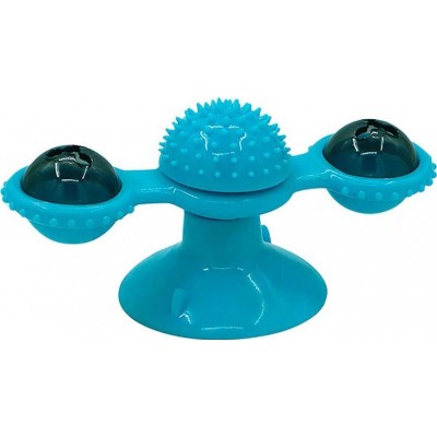 13,99 € Envio grátis | Brinquedos para animais de estimação Brinquedo interativo para gatos. Escova de dentes. Escova de cabelo. Brinquedo para coçar cócegas com ventosa