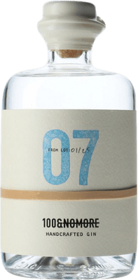 Envoi gratuit | Genièvre Gin 100&Nomore Brava Espagne Bouteille Medium 50 cl