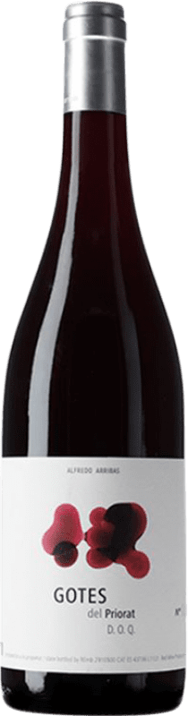 免费送货 | 红葡萄酒 Arribas Gotes D.O.Ca. Priorat 加泰罗尼亚 西班牙 Syrah — 西拉, Garnacha — 歌海娜, Cariñena — 佳丽酿 75 cl