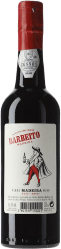 8,95 € Spedizione Gratuita | Vino Dolce Barbeito I.G. Madeira 3 Anni Mezza Bottiglia 37 cl