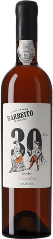 243,95 € Kostenloser Versand | Likörwein Barbeito Dueto R. Diogo & S. Esteban Medium Dry — Halbtrocken I.G. Madeira 30 Jahre Medium-Flasche 50 cl