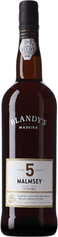 15,95 € 送料無料 | 白ワイン Blandy's Madeira Malmsey I.G. Madeira 5 年