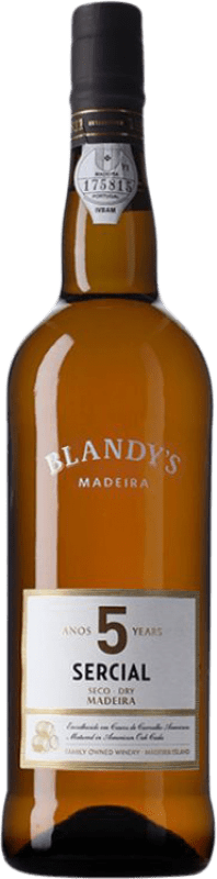 15,95 € Бесплатная доставка | Белое вино Blandy's Madeira I.G. Madeira 5 Лет