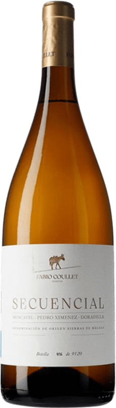 Kostenloser Versand | Weißwein Fabio Coullet Secuencial D.O. Sierras de Málaga Málaga Spanien Pedro Ximénez, Moscatel — Muskateller Magnumflasche 1,5 L
