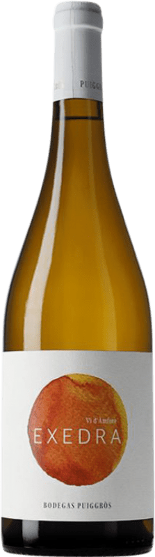 Envío gratis | Vino Blanco Puiggròs Exedra Ánfora España Garnacha 75 cl