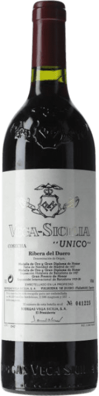 Envio grátis | Vinho Tinto Vega Sicilia Único Grande Reserva D.O. Ribera del Duero Castela e Leão Espanha Cabernet Sauvignon, Tinta 75 cl
