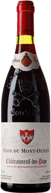 Envio grátis | Vinho Tinto Clos du Mont-Olivet 1983 A.O.C. Châteauneuf-du-Pape Rhône França 75 cl