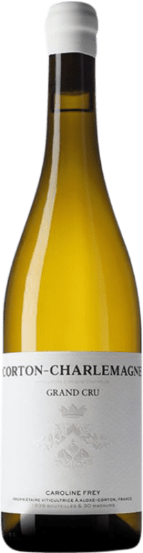 Бесплатная доставка | Белое вино Caroline Frey Grand Cru A.O.C. Corton-Charlemagne Бургундия Франция Chardonnay — Шардоне 75 cl
