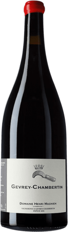 Envio grátis | Vinho Tinto Henri Magnien A.O.C. Gevrey-Chambertin Borgonha França Pinot Noir Garrafa Magnum 1,5 L