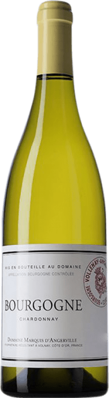 Kostenloser Versand | Weißwein Marquis d'Angerville A.O.C. Bourgogne Burgund Frankreich Chardonnay 75 cl