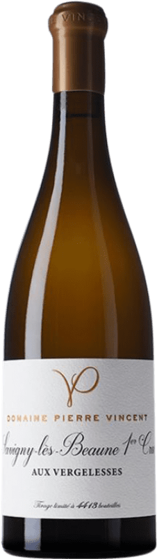 Envío gratis | Vino Blanco Pierre Vincent Aux Vergelesses 1er Premier Cru A.O.C. Savigny-lès-Beaune Borgoña Francia 75 cl