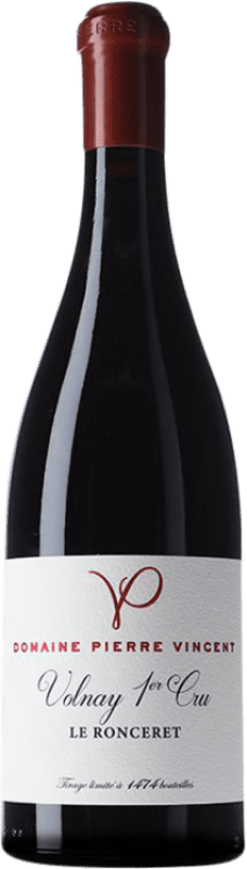 Free Shipping | Red Wine Pierre Vincent Le Ronceret 1er Premier Cru A.O.C. Volnay Burgundy France 75 cl