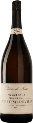 Gonet-Médeville Pinot Noir — ピノ・ノワール Brut — ブリュット Champagne 1er Premier Cru, Blanc de Noirs ジェロボアム・ダブルマグナムボトル 3 L