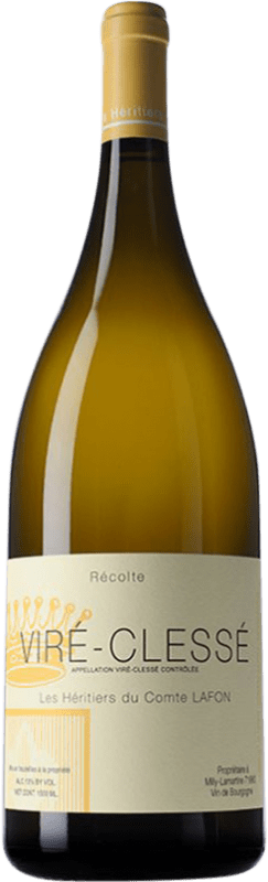Free Shipping | White Wine Les Héritiers du Comte Lafon A.O.C. Viré-Clessé Burgundy France Chardonnay Magnum Bottle 1,5 L
