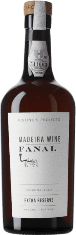 67,95 € | Красное вино Justino's Madeira Fanal Lombo da Igreja Extra — Экстра Резерва I.G. Madeira мадера Португалия Boal — Боал 15 Лет Средняя бутылка 50 cl