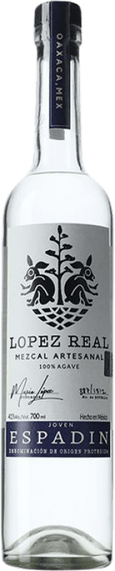 Envoi gratuit | Mezcal López Real Espadín Oaxaca Mexique 70 cl