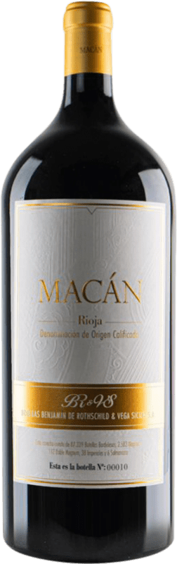 Envío gratis | Vino Tinto Vega Sicilia Macán D.O.Ca. Rioja La Rioja España Botella Imperial-Mathusalem 6 L
