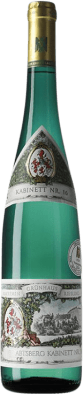 106,95 € | Vino Blanco Maximin Grünhäus Abtsberg Nº 16 Kabinett — Cosecha Madura V.D.P. Mosel-Saar-Ruwer Mosel Alemania Riesling 75 cl