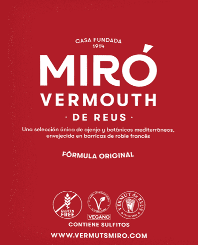送料無料 | ベルモット Miró QCD Tinto — 赤 スペイン バッグ・イン・ボックス 18 L