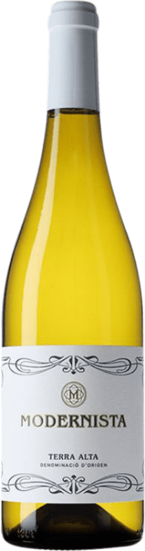Бесплатная доставка | Белое вино Pagos de Híbera Modernista D.O. Terra Alta Каталония Испания Garnacha — Гренаш, Macabeo — Макабео, Moscatel — Мускат 75 cl