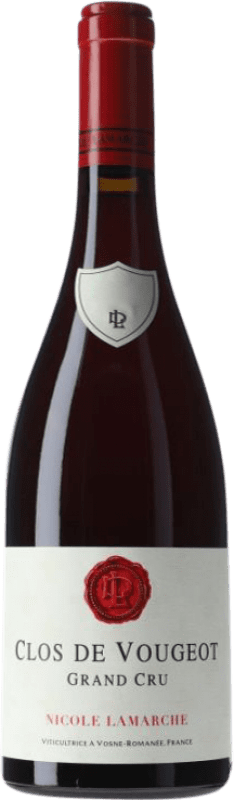 Envio grátis | Vinho Tinto Nicole Lamarche Grand Cru A.O.C. Clos de Vougeot Borgonha França Pinot Noir 75 cl