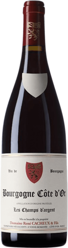 Бесплатная доставка | Красное вино Rene Cacheux Les Champs d'Argent A.O.C. Bourgogne Côte d'Or Бургундия Франция 75 cl