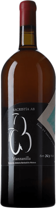 Envoi gratuit | Vin Blanc Sacristía AB Nº 13 1ª Saca D.O. Manzanilla-Sanlúcar de Barrameda Andalousie Espagne Palomino Fino Bouteille Magnum 1,5 L