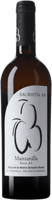 免费送货 | 白葡萄酒 Sacristía AB Nº 22 D.O. Manzanilla-Sanlúcar de Barrameda 安达卢西亚 西班牙 Palomino Fino 中瓶装 50 cl
