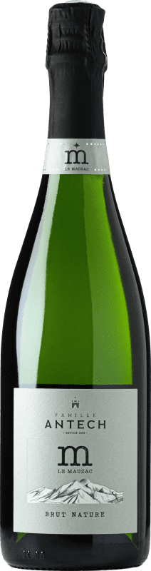 Free Shipping | White Sparkling Wine Antech Brut Nature A.O.C. Blanquette de Limoux Languedoc France Mauzac 75 cl